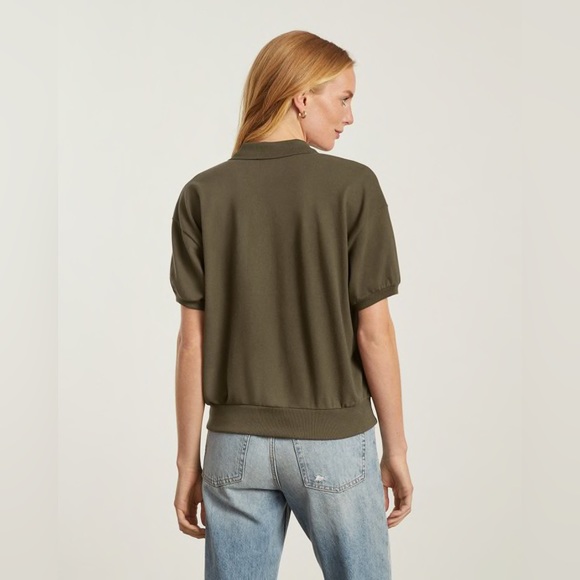 Everlane The Oversized Polo. Size XS. Color Beech. - Picture 5 of 12